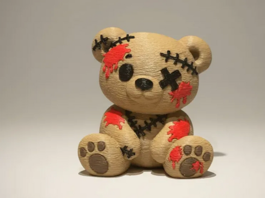 Teddybeer zombie