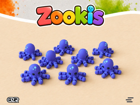 Zookis octopus (groter formaat)