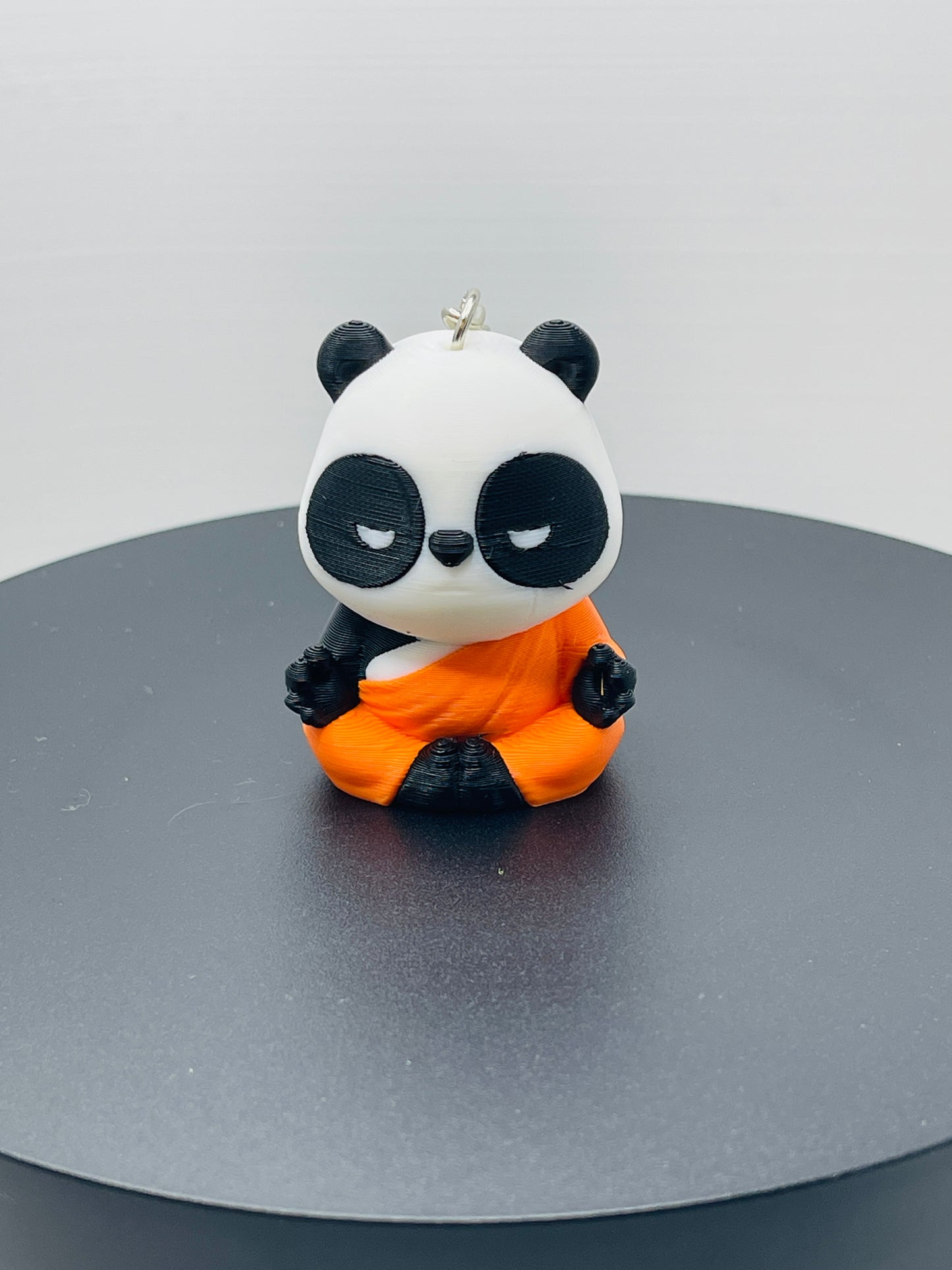 Panda monnik sleutelhanger